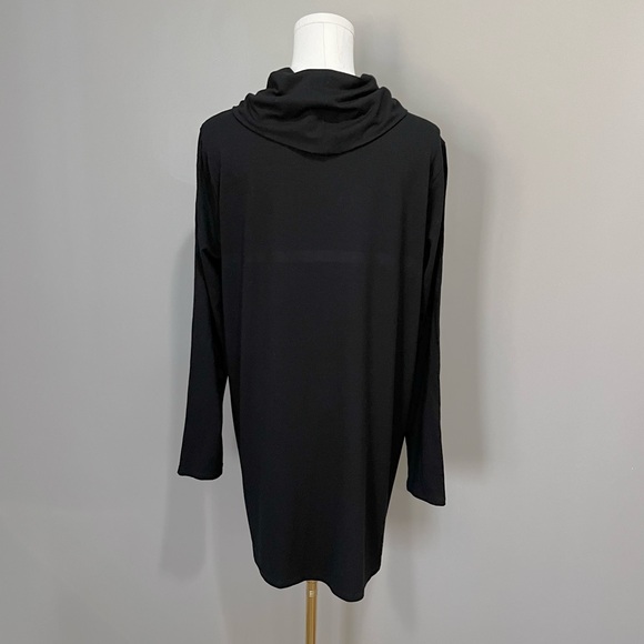 Eileen Fisher Long Sleeve Cowl Neck Tunic Size M - Picture 5 of 9